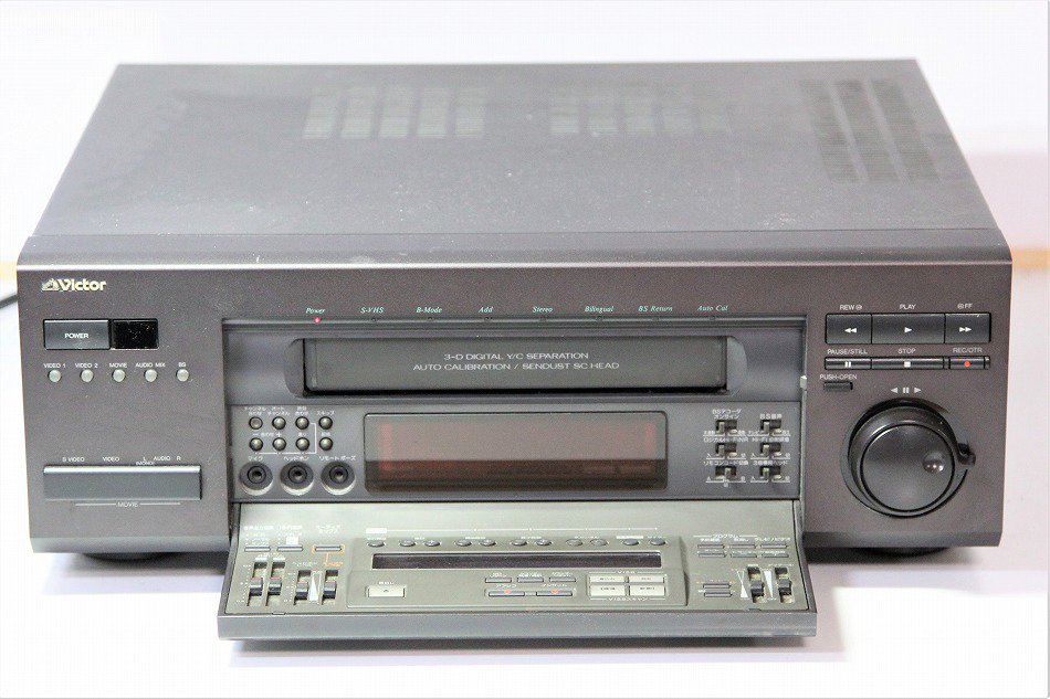 タイムスキャン機能搭載 ビクター HR-VX11 VHS ビデオデッキ-