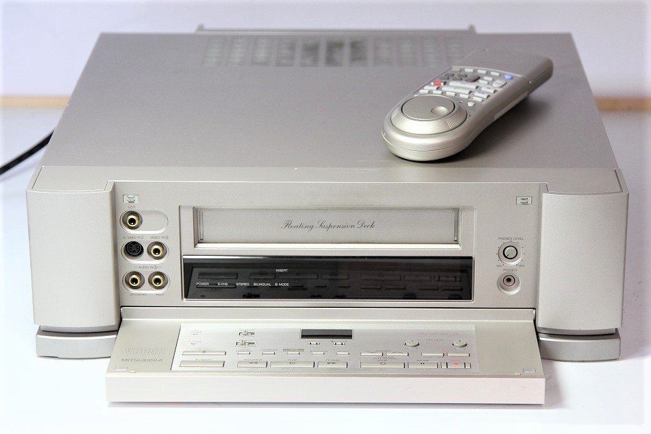 VHSビデオデッキ MITSUBISHI VHS HV-V6000 - PC周辺機器