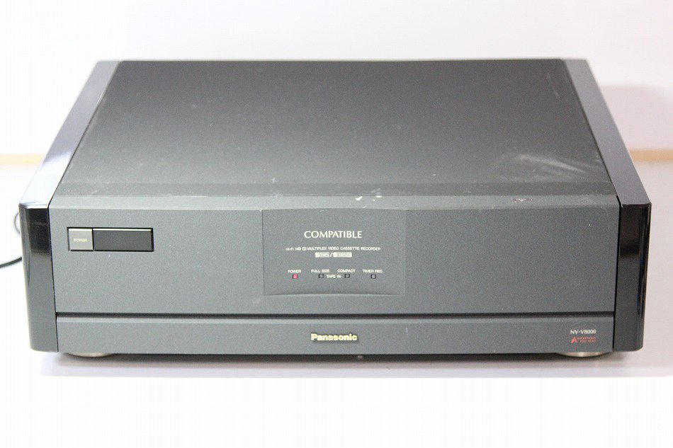 NV-V8000｜Panasonic 民生用 S-VHS,S-VHSCビデオデッキ｜中古品｜修理