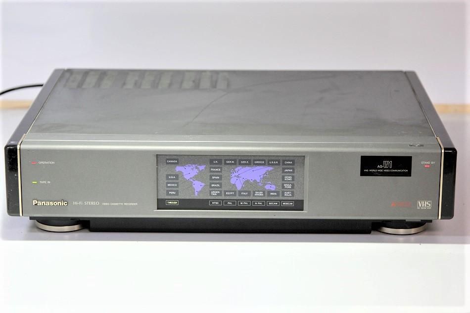 AG-W1｜Panasonic 業務用世界規格対応 VHSビデオデッキ｜中古品｜修理 ...