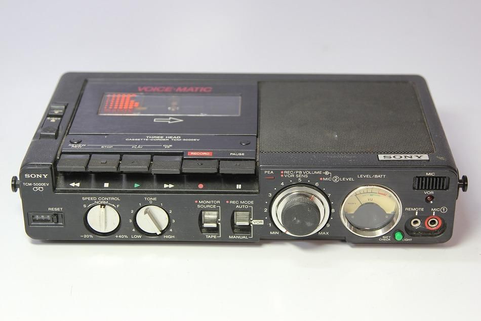 SONY TCM-5000EV デンスケ カセットプレーヤー