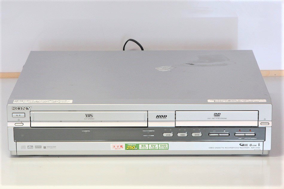 SONY  RDR-VH85 VHS DVDレコーダー　ビデオデッキ
