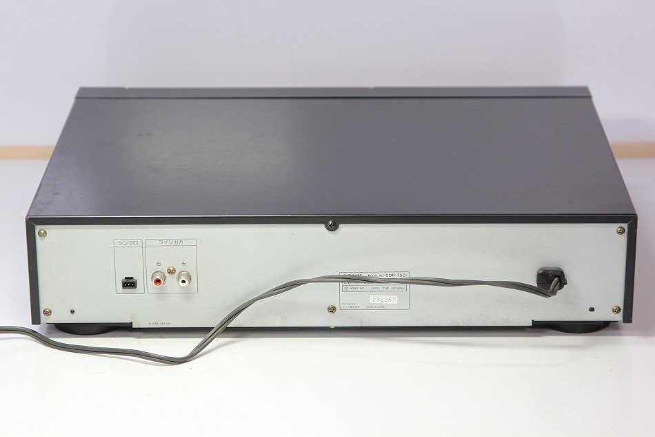 CDP-750｜SONY CDプレイヤー｜中古品｜修理販売｜サンクス電機