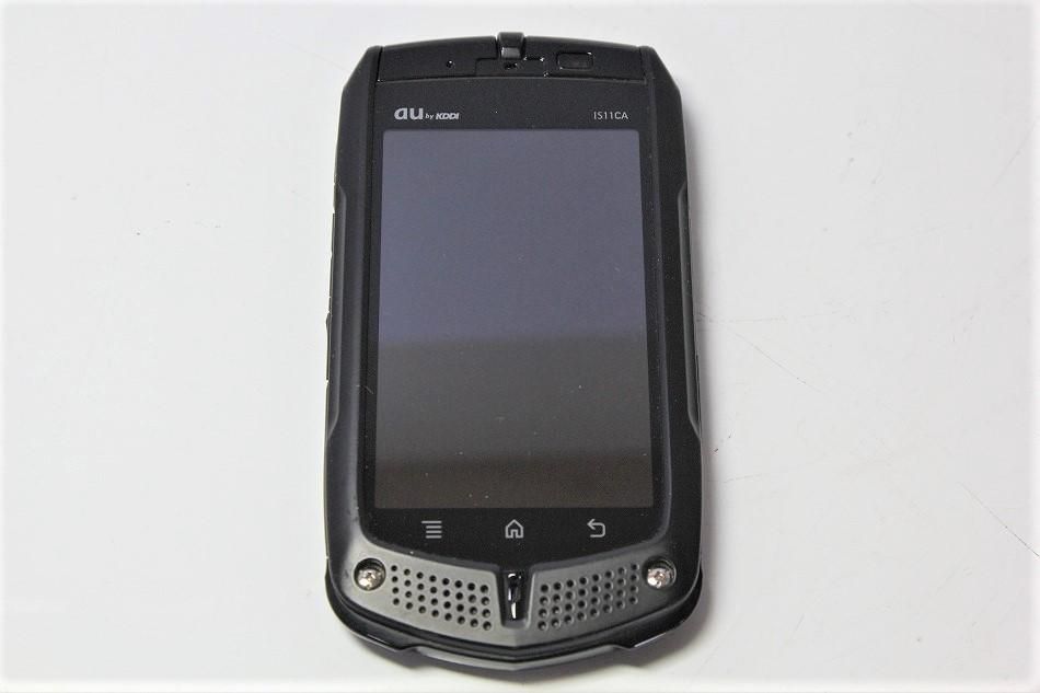 CASIO G'zOne IS11CA ブラック| 携帯電話 白ロム au|中古品 CASIO G'zOne IS11CA ブラック| 携帯電話 白ロム au|中古品