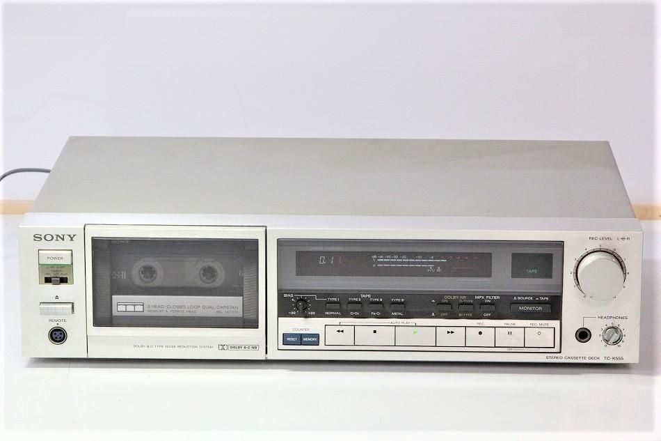 SONY カセットデッキ TC-K555ESX - ラジオ・コンポ