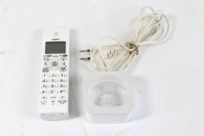 TEL-SDJ4(W)｜三洋電機 増設用専用子機 (グレイスホワイト) TEL-SDJ4(W)｜中古品｜修理販売｜サンクス電機