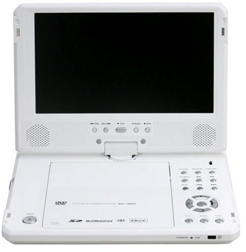 ☆BLUEDOT ポータブル DVD プレーヤー BDP-1880W☆ - 映像機器