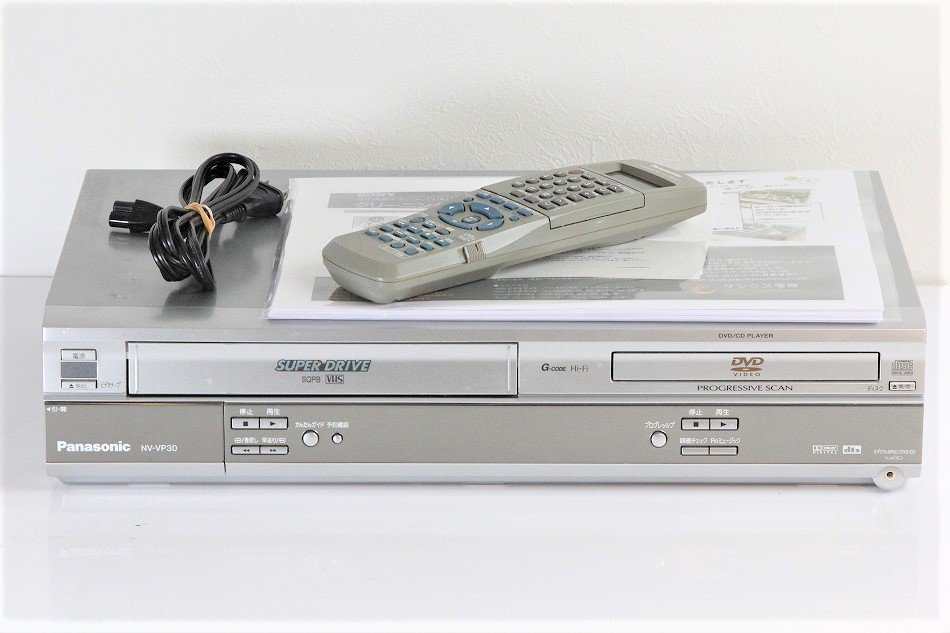 Panasonic DVDプレイヤー一体型H i-F iビデオ（NV-VHD1） - レコーダー
