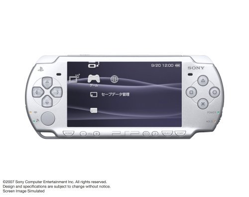 PSP-2000IS｜PSP「プレイステーション・ポータブル」 アイス・シルバー 