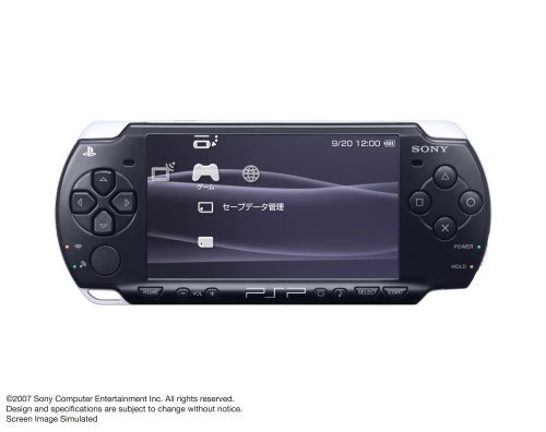 PSP「プレイステーション・ポータブル」 ピアノ・ブラック (PSP 