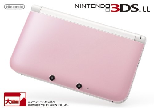 ニンテンドー3DS LL｜ニンテンドー3DS LL ピンクXホワイト【メーカー