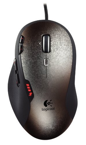 G500｜LOGICOOL レーザーマウス ゲーミングマウス 高速スクロール対応