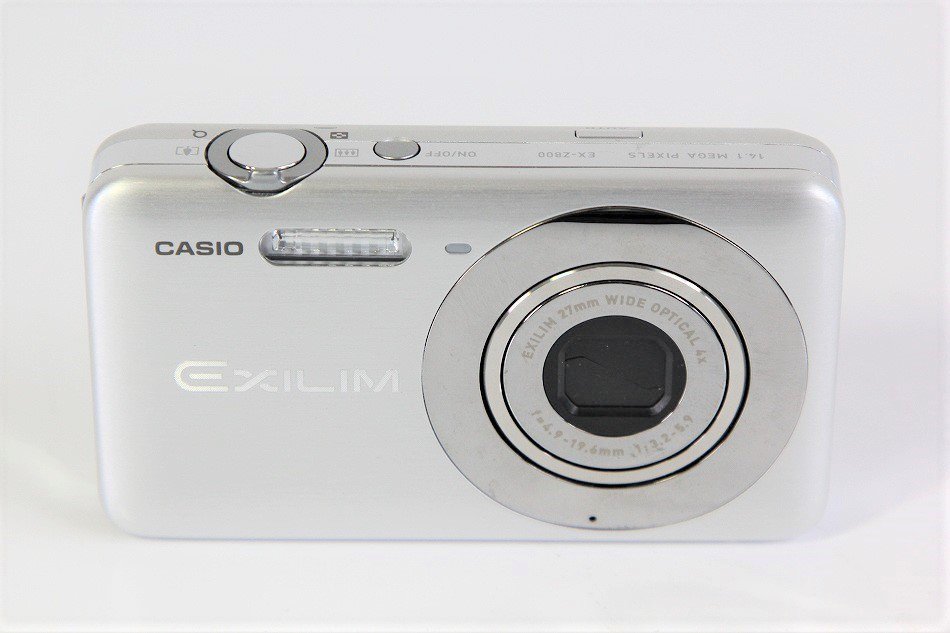 EX-Z800｜CASIO デジタルカメラ EXILIM Z800 シルバー EX-Z800SR 1410