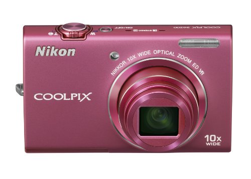 ニコンNikon デジタルカメラ COOLPIX S6200 チェリーピンク - デジタル ...