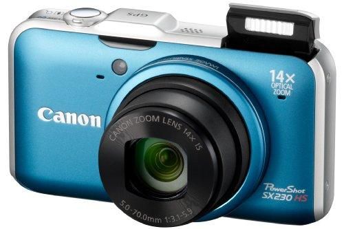 PSSX230HS(BL)｜Canon デジタルカメラ PowerShot SX230 HS ブルー  PSSX230HS(BL)｜中古品｜修理販売｜サンクス電機