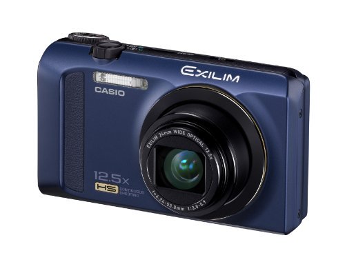 EX-ZR200BE｜CASIO デジタルカメラ EXILIM EX-ZR200 ブルー EX-ZR200BE ...