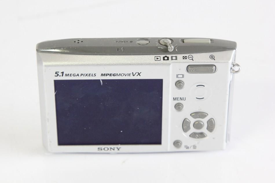 DSC-T5 S｜ソニー SONY DSC-T5 S CYBER SHOT/T5 シルバー｜中古品