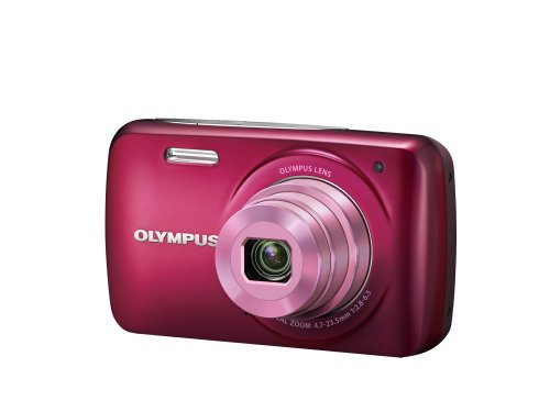 V108010RE000｜OLYMPUS デジタルカメラ VH-210 レッド 1400万