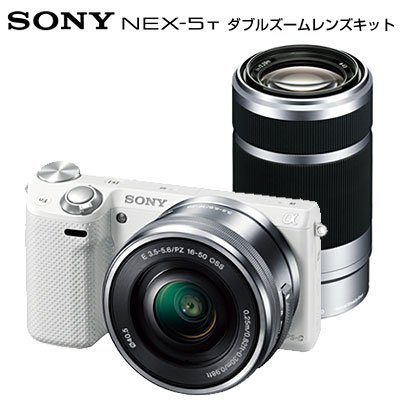 NEX-5TY-W｜SONY デジタル一眼カメラ「NEX-5T」ダブルズームレンズ ...