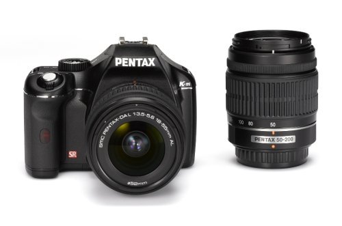 【美品】PENTAX 一眼レフカメラ K-m & 18-55 レンズ付きカメラ
