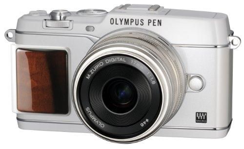 PEN E-P5｜OLYMPUS ミラーレス一眼 PEN E-P5 17mm F1.8 レンズキット(ビューファインダー VF-4セット) ホワイト  プレミアムモデル E-P5 17mm F1.8 LKIT WHTPR｜中古品｜修理販売｜サンクス電機