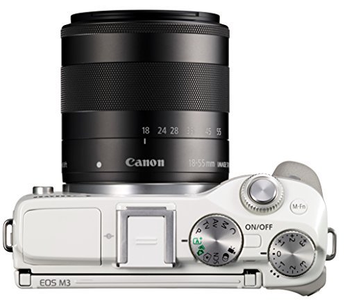 Canon ミラーレス一眼カメラ EOS M3 レンズキット(ホワイト) EF-M15