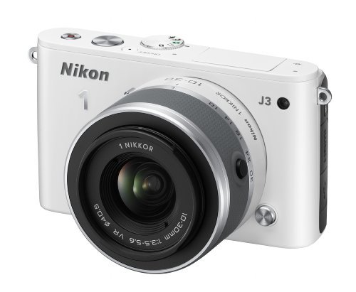 Nikon 1 J3LK(WH)｜Nikon ミラーレス一眼 Nikon 1 J3 標準ズームレンズキット1 NIKKOR VR 10