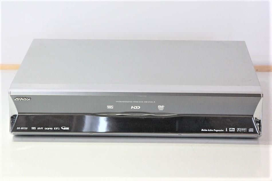 レビューで送料無料 ビクター ビクター DR-MX5 完動品 VHS&HDD&DVD ...