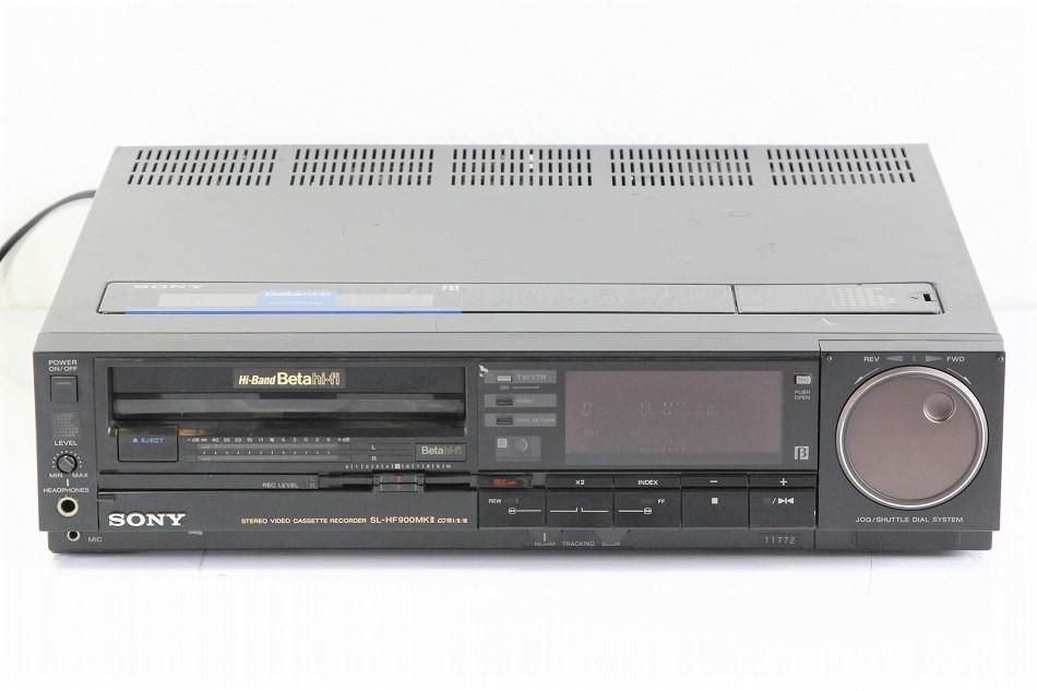 ☆SONY Betamax SL-HF85D Hi-Band Beta ベータ ビデオデッキ ジャンク 