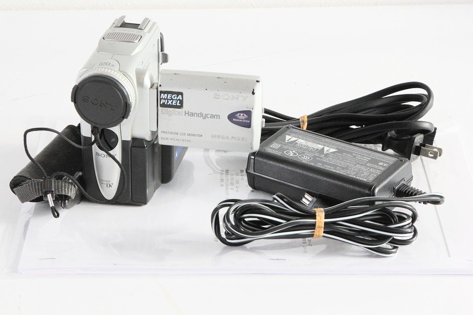 DCR-PC101K｜SONY ソニー DCR-PC101K デジタルビデオカメラレコーダー(デジタルハンディカム) ミニDVカセット対応