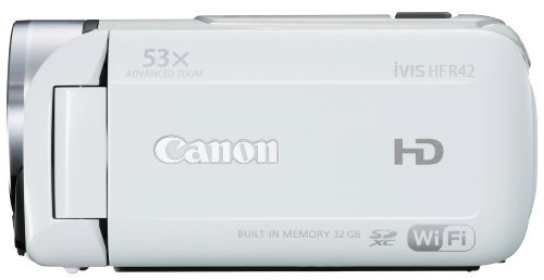 IVISHFR42WH｜Canon デジタルビデオカメラ iVIS HF R42 光学32倍ズーム