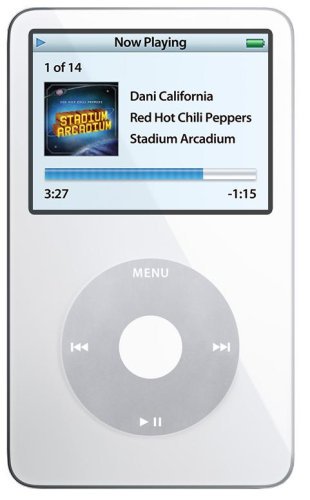 iPod 第5世代 30GB PA444/J ホワイト ケーブル付