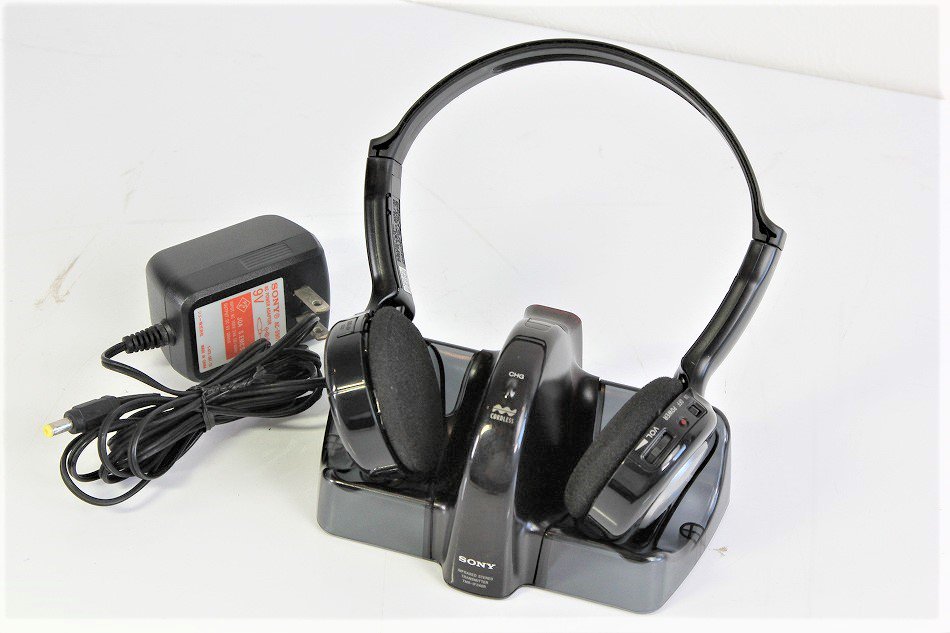 SONY コードレスヘッドホン 赤外線伝送 TMR-IF245R - ヘッドフォン