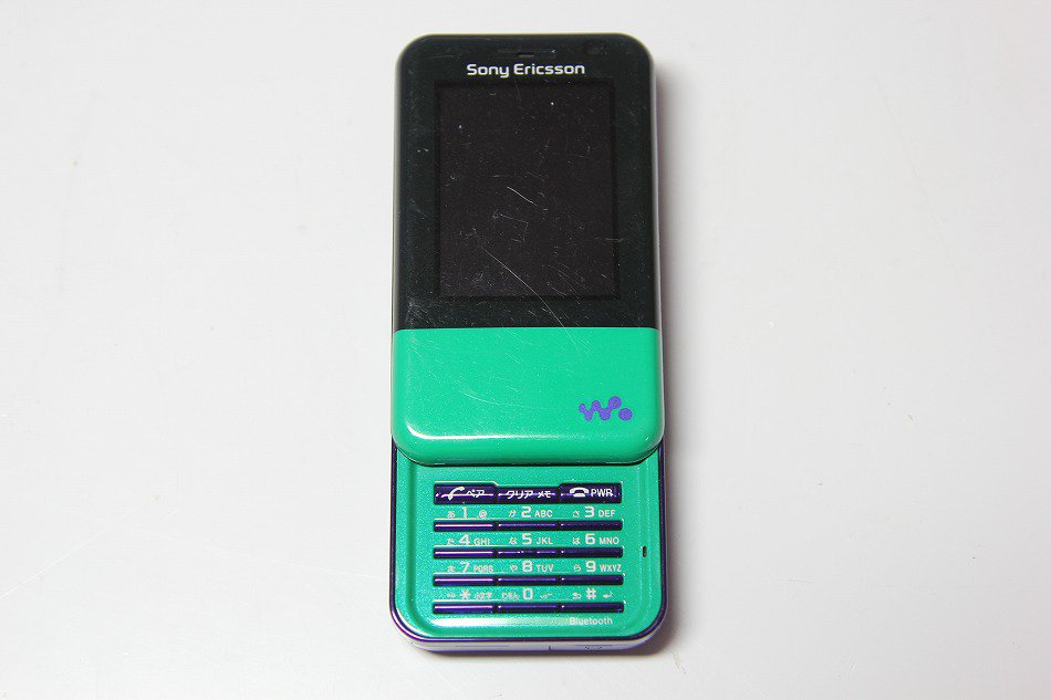 au W65S CDMA Xmini Sony Ericsson 携帯電話機本体 - 携帯電話