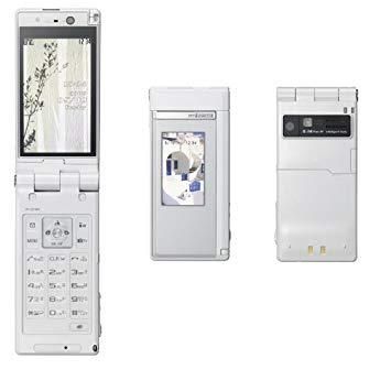 P-07A｜P-07A ストライプホワイト 携帯電話 白ロム ドコモ docomo 