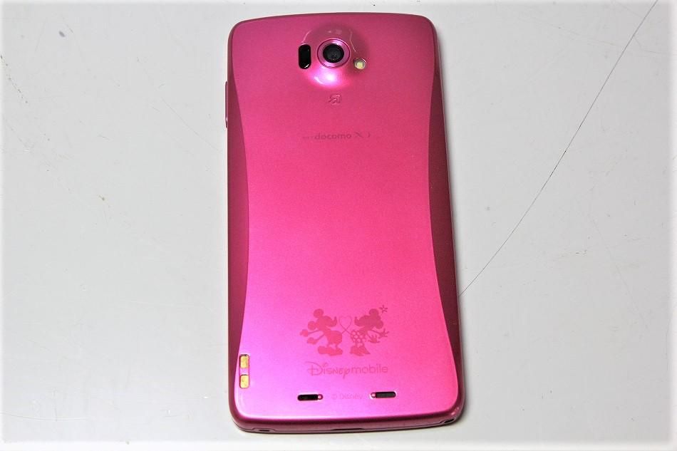美中古品 N-03E Disney Mobile ピンク スペア電池付 docomo with series Disney Mobile on docomo N-03E PINK|中古