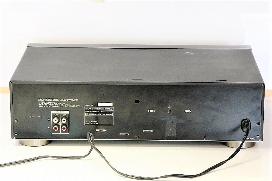 TC-WR705S｜SONY ツインリバースカセットデッキ｜中古品｜修理販売｜サンクス電機