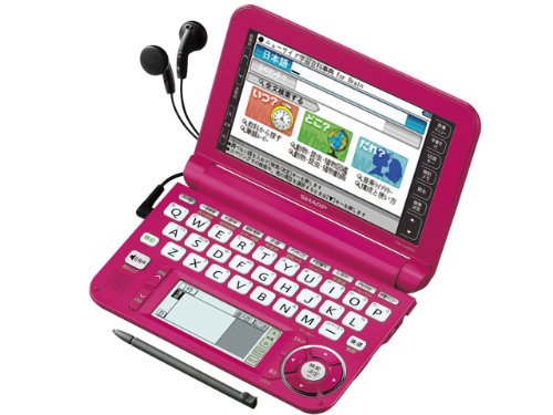 PW-G4200-P｜シャープ Brain カラー電子辞書 中学生向け ピンク色 PW 