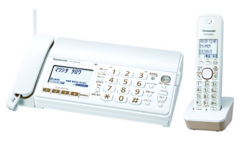 KX-PD303DL-W｜パナソニック おたっくす デジタルコードレスFAX 子機1