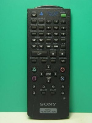 SONY DVD・PLAYSTATIONリモコン SCPH-10420【中古品】