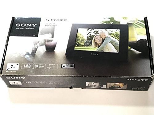 ソニー SONY デジタルフォトフレーム S-Frame C70A 7.0型 ホワイト DPF-C70A/W【中古品】