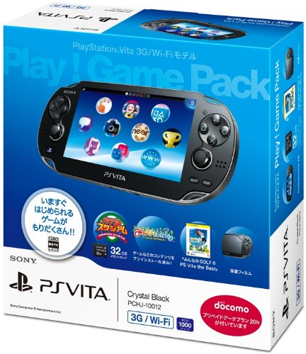 PCHJ-10012｜PlayStaiton Vita 3G/Wi-Fiモデル Play! Game Pack (PCHJ
