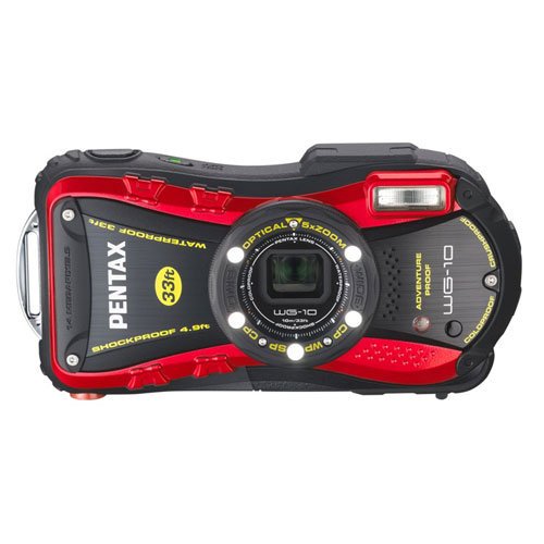 WG-10RD｜PENTAX 防水デジタルカメラ PENTAX WG-10 レッド 1cmマクロ