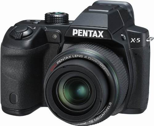 X-5BK｜PENTAX X-5 クラシックブラック 1, 600万画素 超広角-超