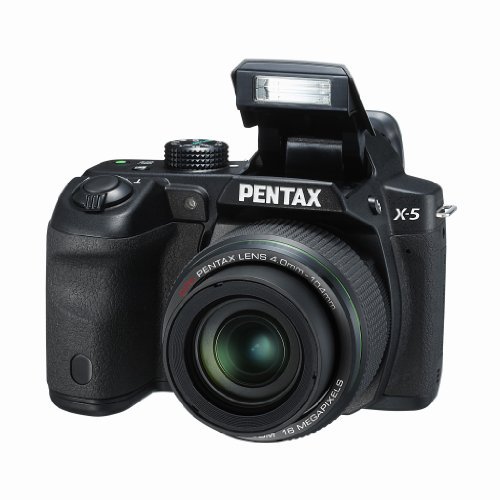 X-5BK｜PENTAX X-5 クラシックブラック 1, 600万画素 超広角-超