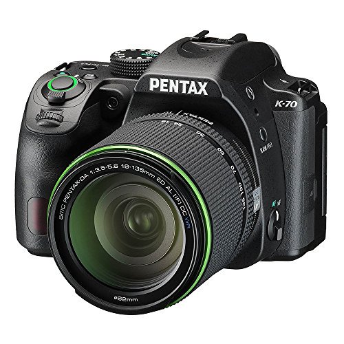 16258｜PENTAX デジタル一眼レフ K-70 DA18-135mmWRレンズキット 【ブラック】 K-70 18-135WR KIT  BLACK 16258【中古品】｜中古品｜修理販売｜サンクス電機