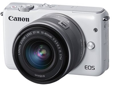 Canon ߥ顼쥹㥫 EOS M10 󥺥å(ۥ磻) EF-M15-45mm F3.5-6.3 IS STM ° EOSM10WH-1545ISSTMLKʡ