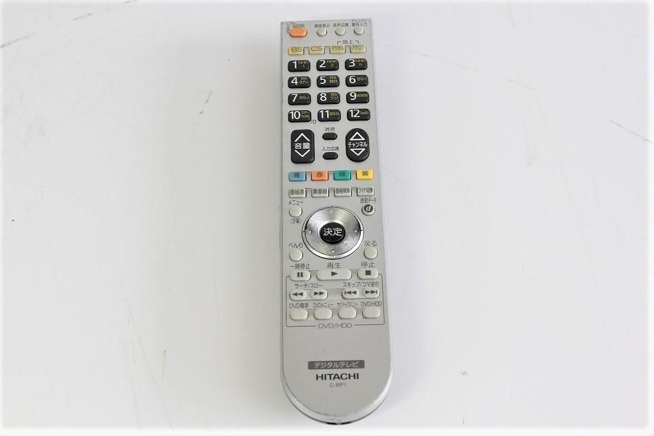 C-RP1｜日立 C-RP1 HITACHI テレビリモコン【中古品】｜中古品｜修理