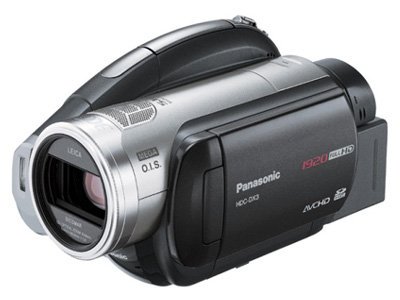 パナソニック デジタルハイビジョンDVDビデオカメラ 3CCD搭載 HDC-DX3-S【中古品】