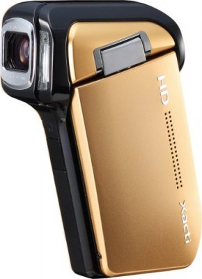 SANYO ハイビジョン デジタルムービーカメラ Xacti (ザクティ) DMX-HD800 ゴールド DMX-HD800(N)【中古品】